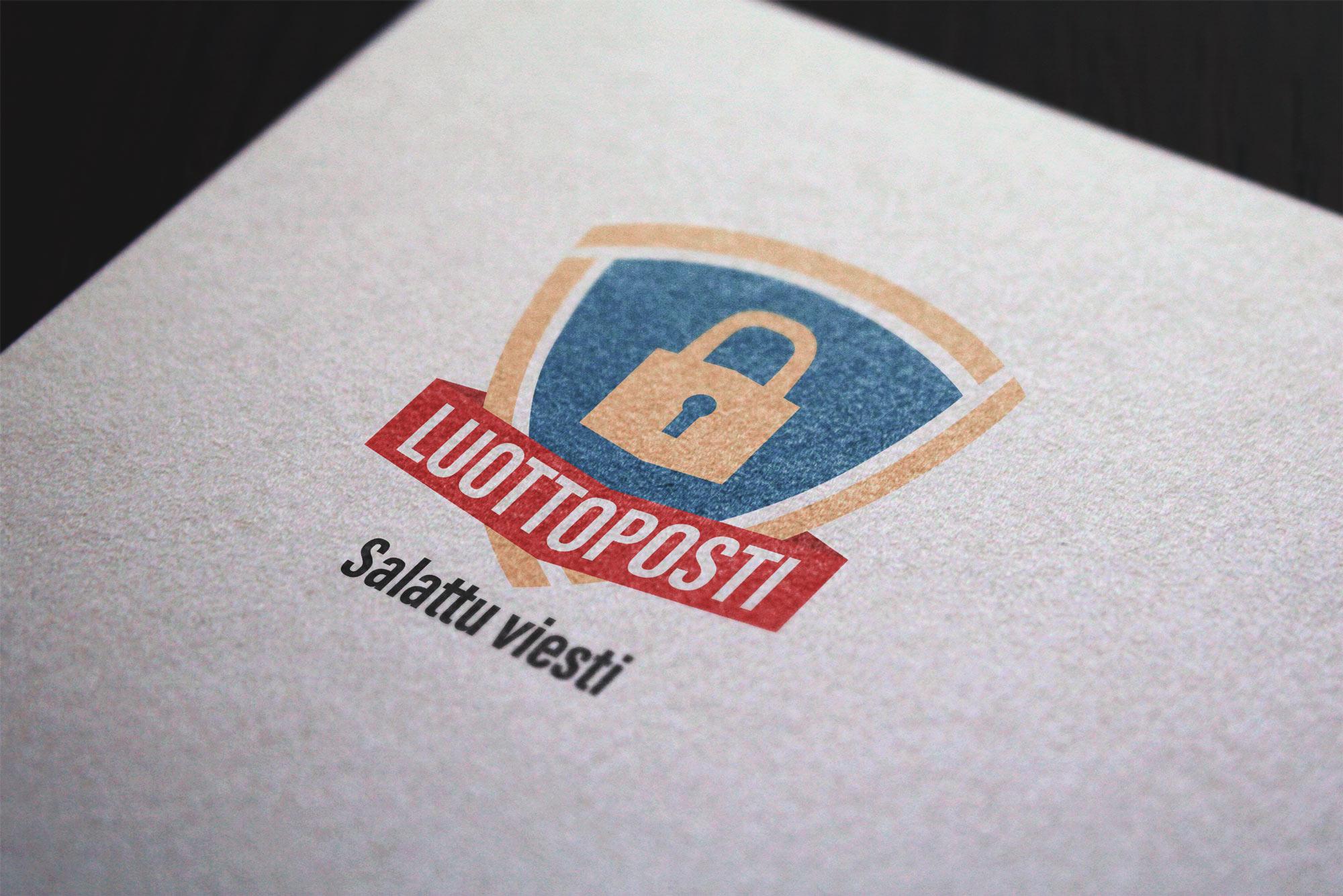 Luottopostin uusi logo