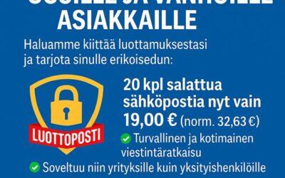 Supertarjous asiakkaillemme 15.10.2025 asti