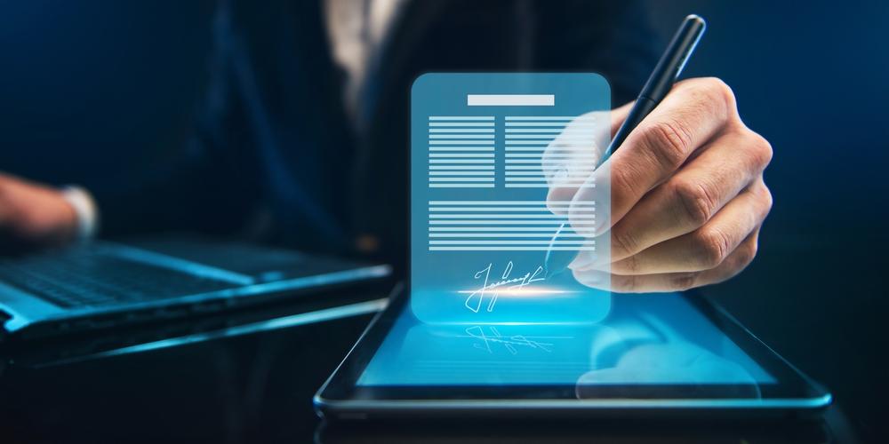 Yrityksen sopimuksen sähköinen allekirjoitus verkossa